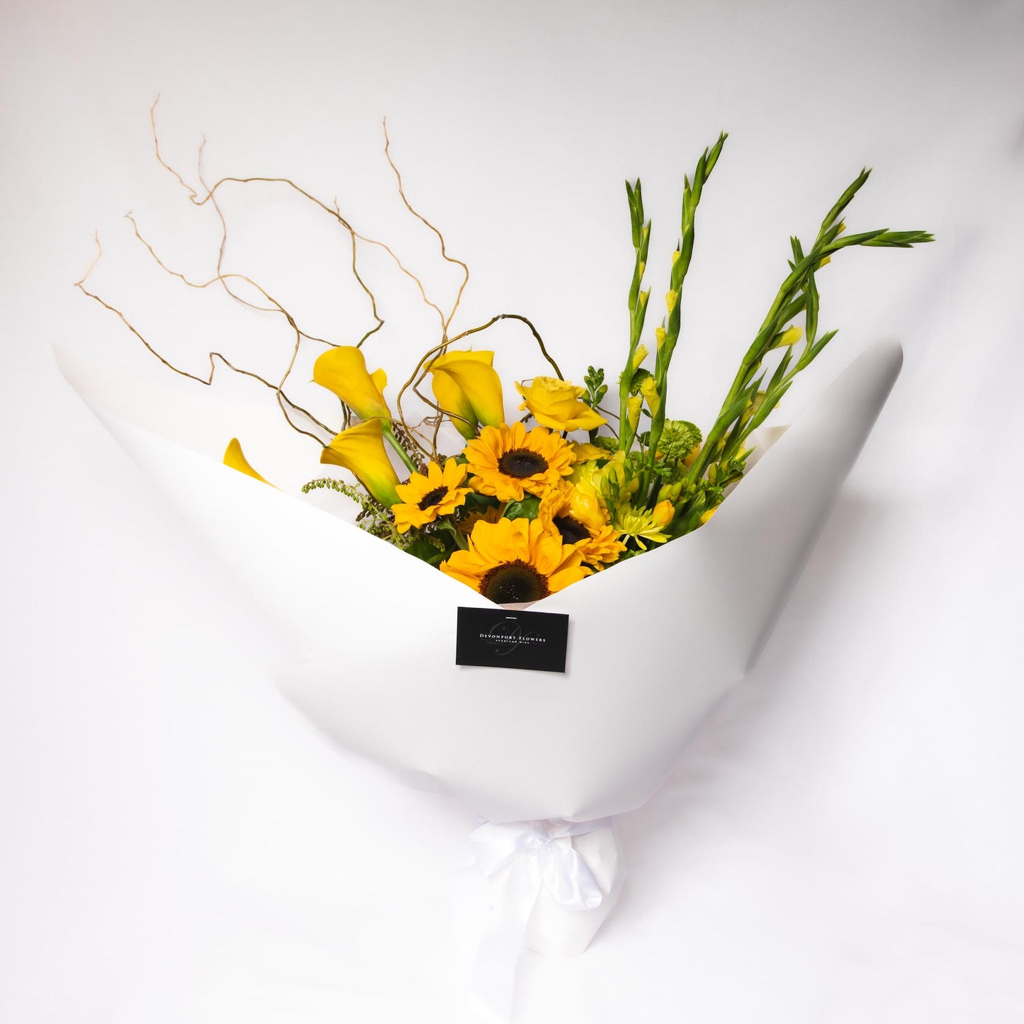 Let us design for you a dreamy bouquet of seasonally fresh sunshine yellow floral vibes for that someone special.