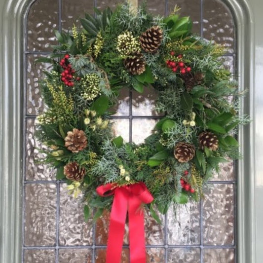 Christmas Foliage Wreath