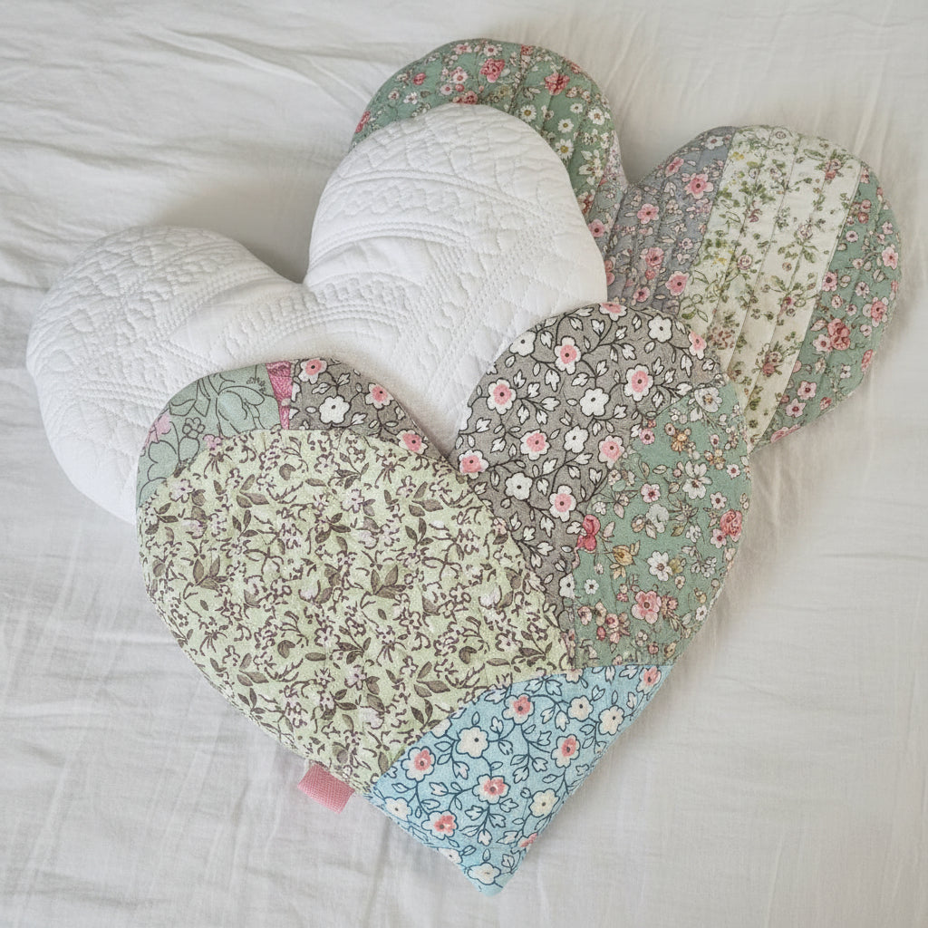 Heart Wheat Pillows