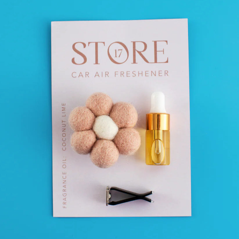 Felt Daisy Car Diffuser