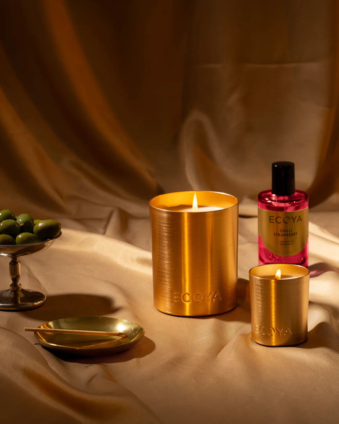 Ecoya Holiday: Goldie Candles