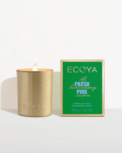 Ecoya Holiday: Goldie Candles