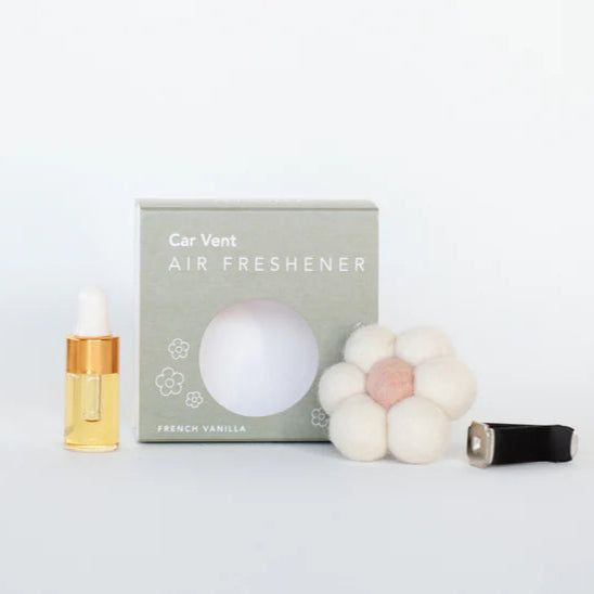 Felt Daisy Car Diffuser