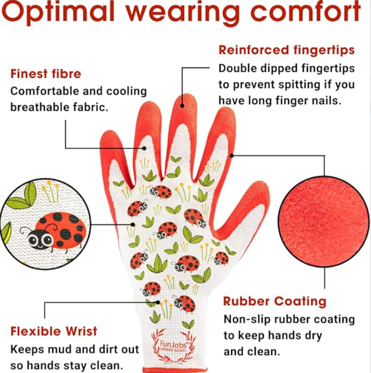 FunJobs Garden Gloves