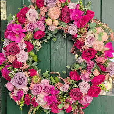 Christmas Floral Wreath