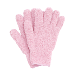 Pink Plant Dust Gloves