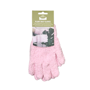 Pink Plant Dust Gloves