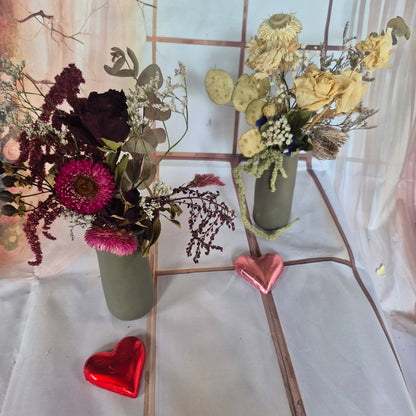 Dried Flowers in Petite Jug