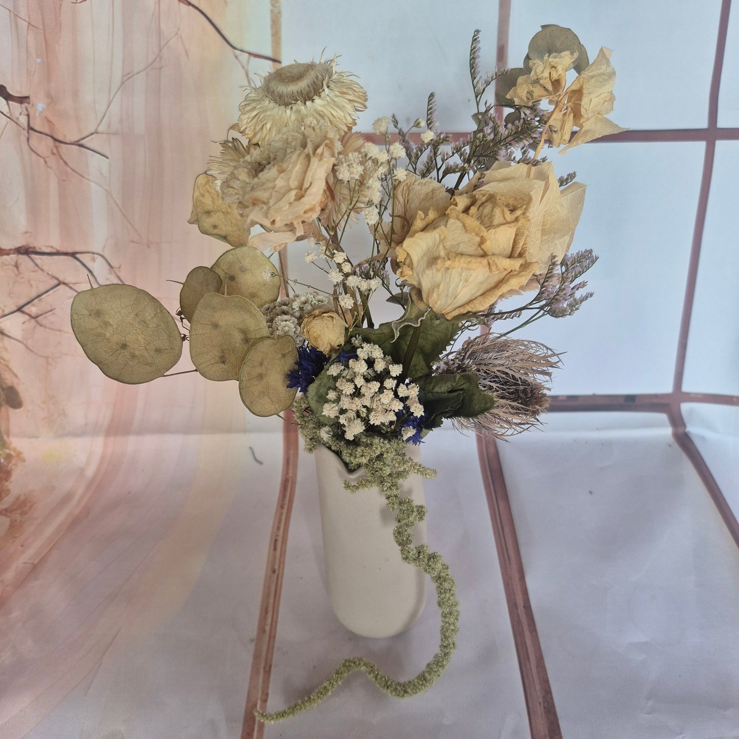 Dried Flowers in Petite Jug