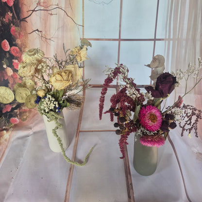 Dried Flowers in Petite Jug