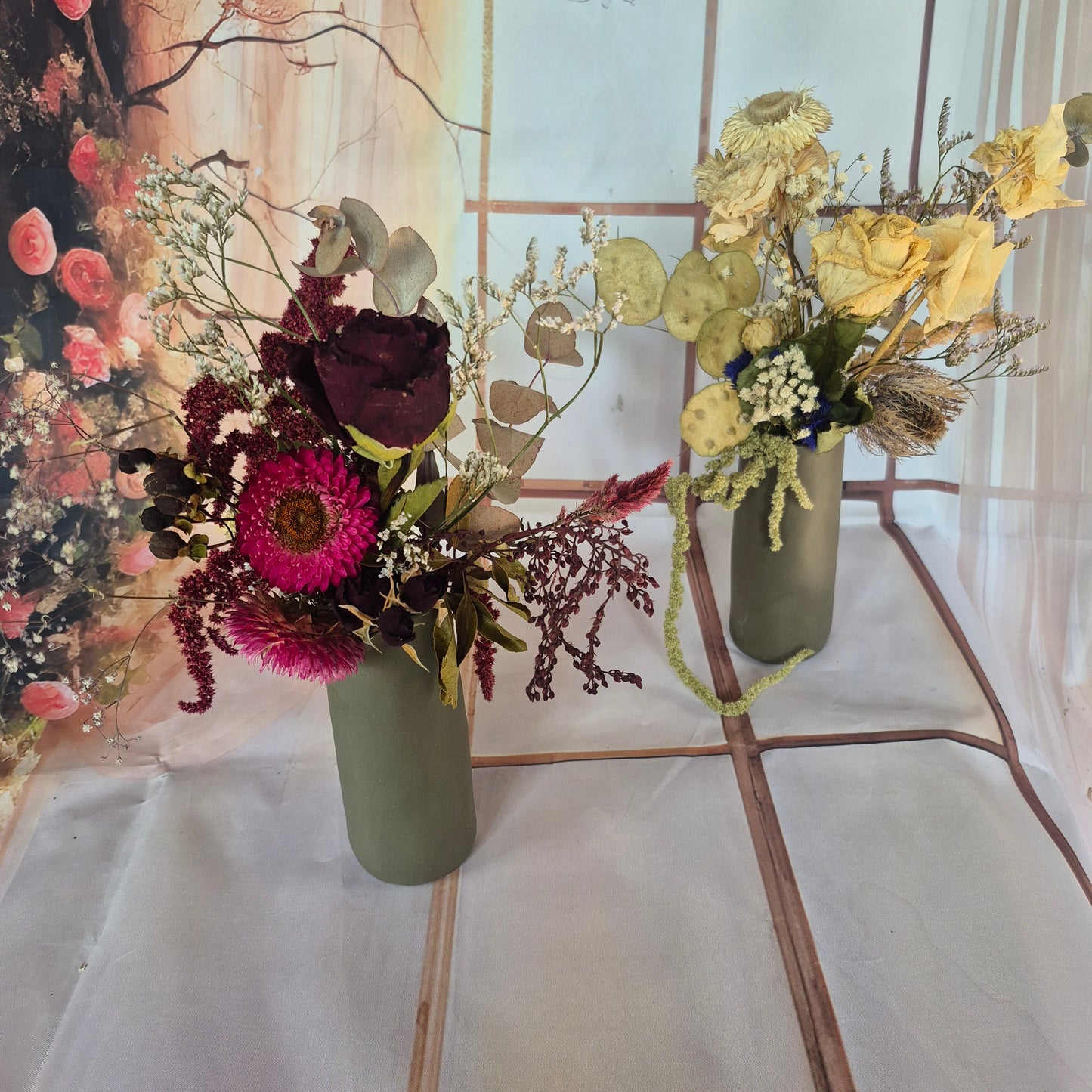 Dried Flowers in Petite Jug