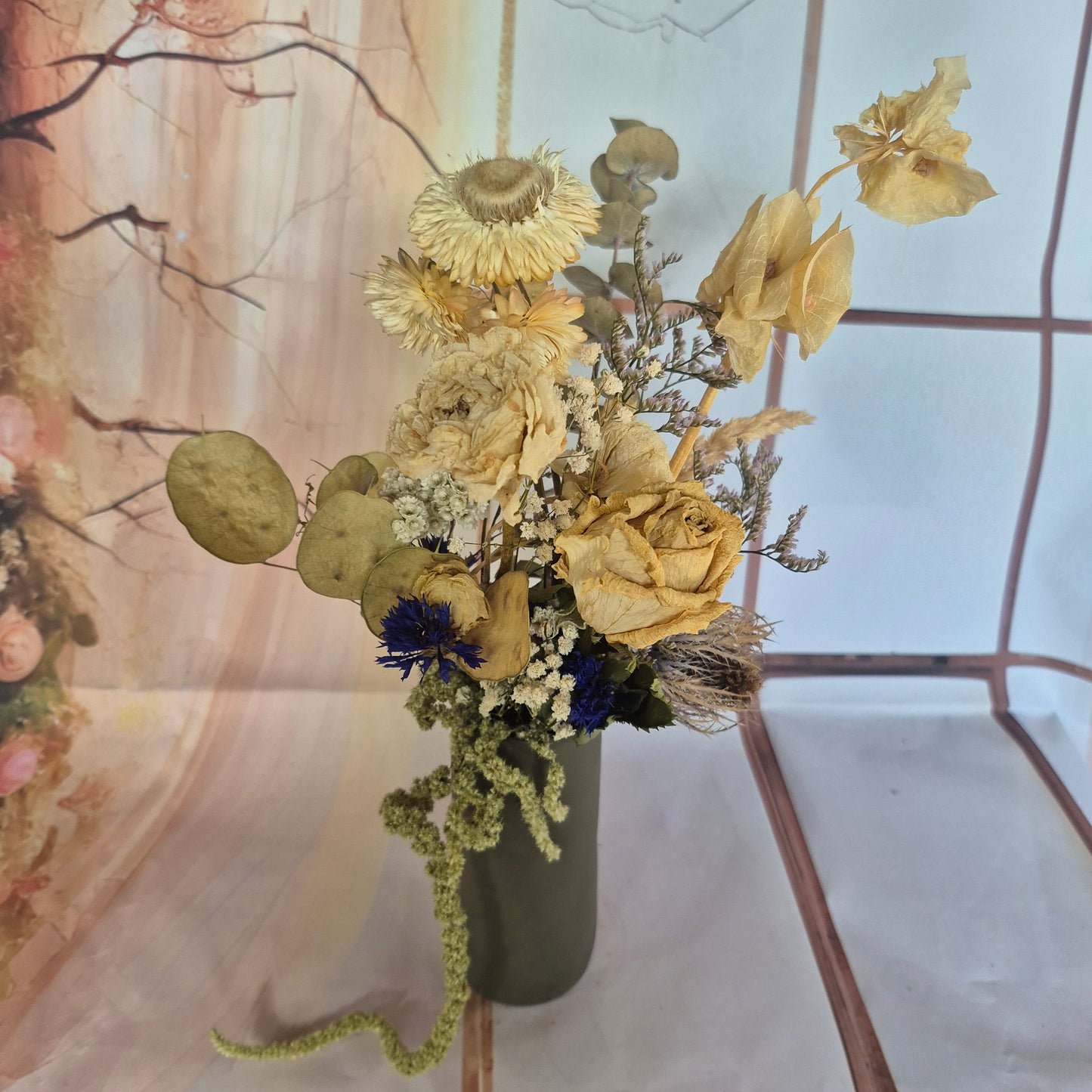 Dried Flowers in Petite Jug