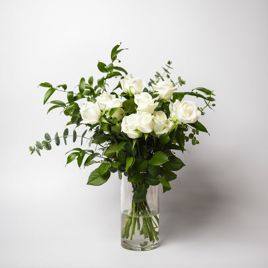 Premium White Rose Bouquet