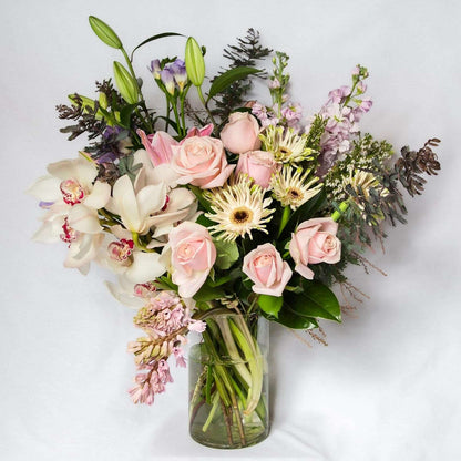 Let us design for you a dreamy bouquet of seasonally fresh soft pastel floral vibes for that someone special.