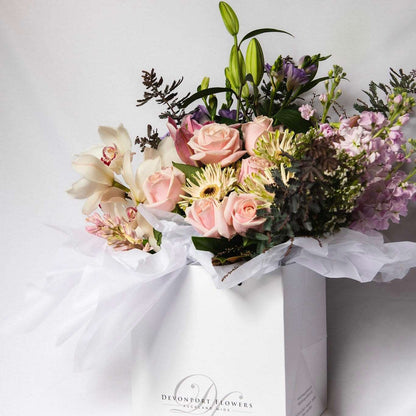 Let us design for you a dreamy bouquet of seasonally fresh soft pastel floral vibes for that someone special.